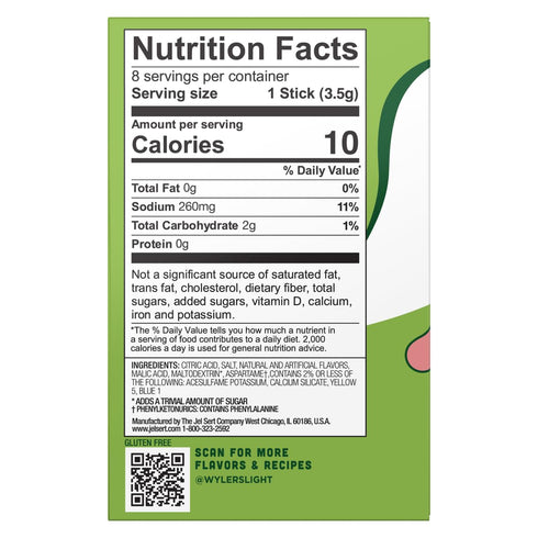 Pack 6-8 48 Wyler's Light Pickle Lemonade - Singles to Go Powdered Drink Mix - of Per Box Total Servings - Delicious