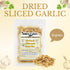 (50grams,1.76 oz) Thai Garlic Flakes Premium Dehydrated Garlic Slices for Cooking, Stir Fry, and Soup Authentic Thai