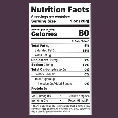 6 oz (Pack 1, Colameco's All Natural Uncured Salami Chub - Authentic Italian Flavor, Humanely Raised - Gluten-Free