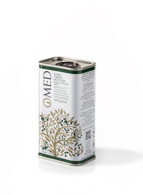 O-MED Arbequina Extra Virgin Olive Oil - 250 Ml