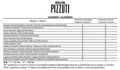 Molini Pizzuti 500GM Organic Whole Wheat Multipurpose Flour