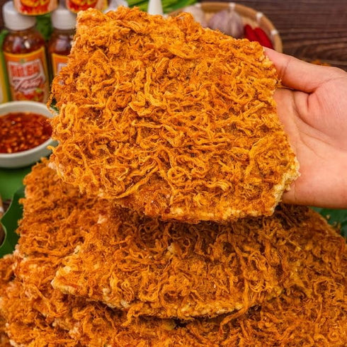 Generic Cm Eat-500gram Chy y Ni Ch Bng Spicy Vietnamese Crispy Dried Shredded Pork Floss, Traditional Asian Snack Food