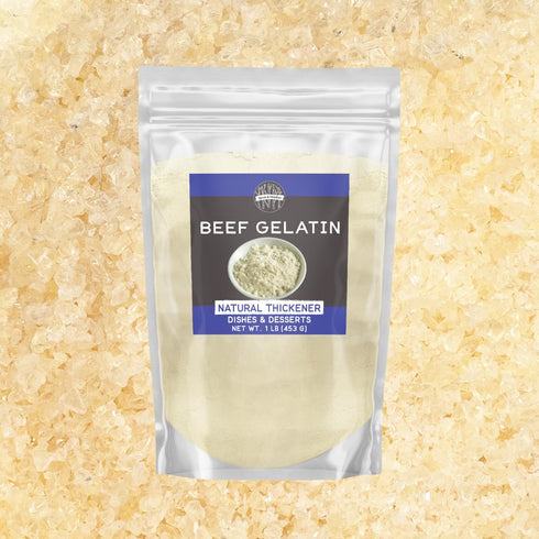 1 lb, Birch & Meadow Beef Gelatin, Desserts & Dishes, Versatile, Thickening Agent