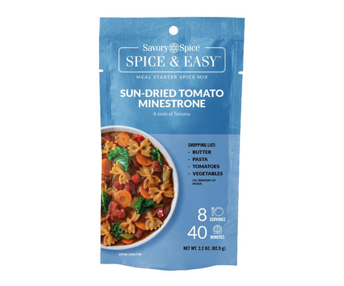 Savory Spice Sun-Dried Tomato Minestrone Spice & Easy (2.2 oz) - Dry