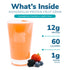 Cran-Grape WonderSlim Protein Fruit Drink, No Fat, Gluten Free, Keto Friendly & Low Carb (7ct)