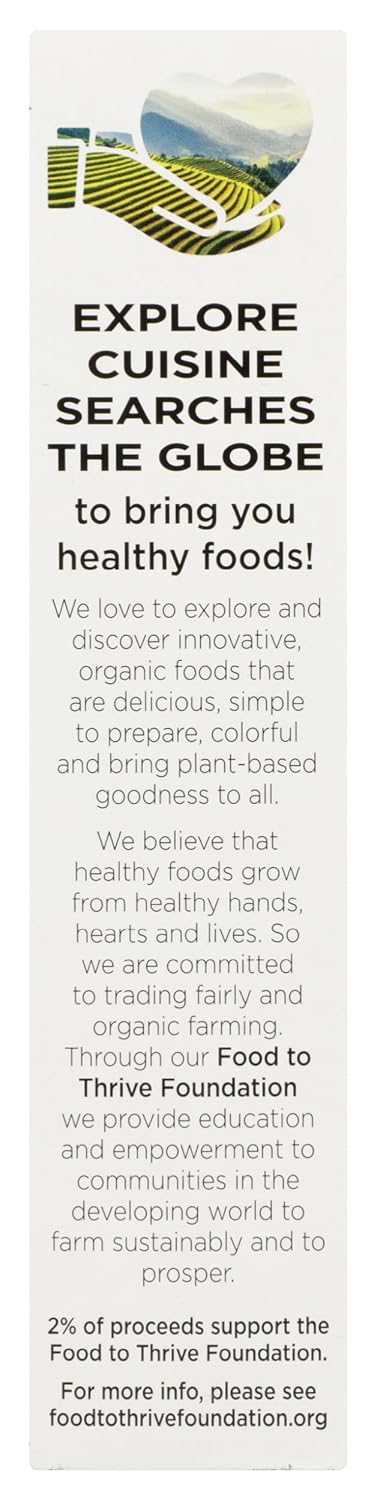 8 oz 4 Explore Cuisine Organic Edamame Spaghetti - - Easy-to-Make Pasta - High in Plant-Based Protein - Non-GMO, Gluten