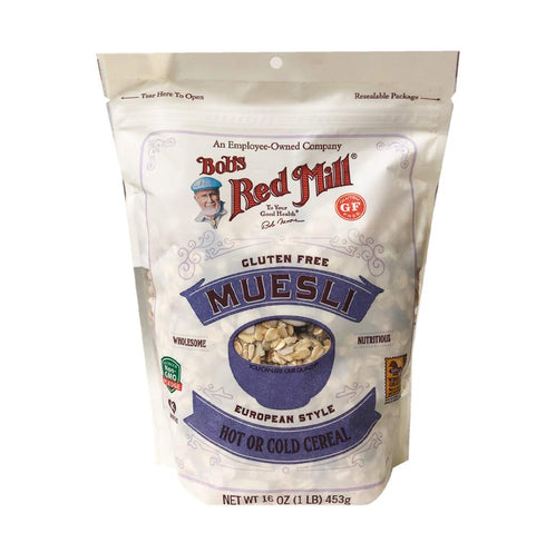 Bobs Red Mill Muesli Bob's Red Mill New European Style Hot or Cold Cereal Museli 14oz,