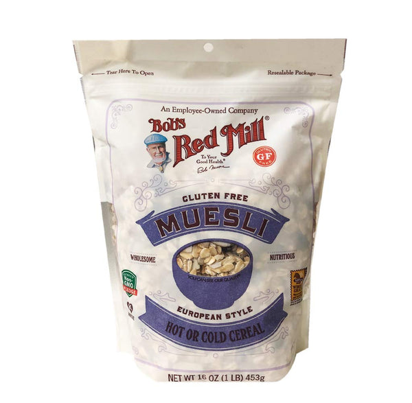 Bobs Red Mill Muesli Bob's Red Mill New European Style Hot or Cold Cereal Museli 14oz,