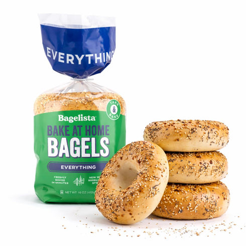 Bagelista Bake at Home Everything Bagels, 16 OZ
