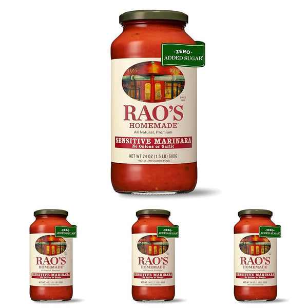 Rao's Homemade Tomato Sauce, Sensitive Formula, 24 oz, All Purpose, Keto Friendly
