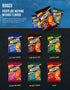 McCoys 6 25g McCoy's Flame Grilled Steak Flavour Ridge Cut Potato Crisps, x