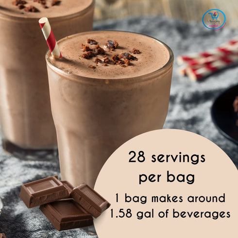 Deiman JATI Frosty Mix - Chocolate Cold Drink Powder Mix - Milkshake Powder - Blended Creme