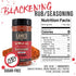 2 Lbs Lane's Blackened Seasoning Spice, All-Natural Blackened Fish Seasoning for Pork, Beef & Seafood, Cajun Blackening