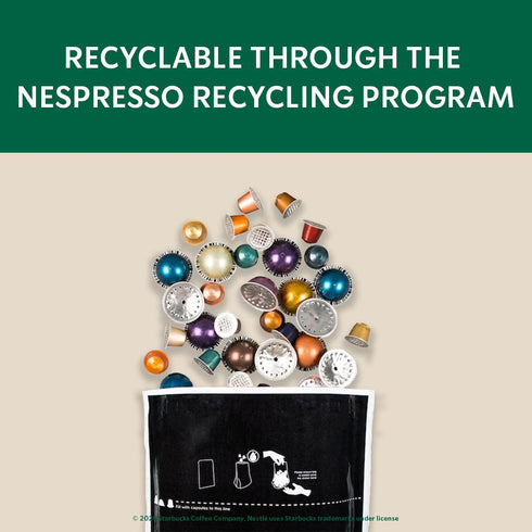 30-count 7.8 oz. Starbucks by Nespresso Vertuo, Pike Place, Medium Roast Coffee Coffee Pods, Brews