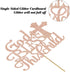 God Bless this Children Cake Topper, Rose Gold Glitter Baptism Cake Toppers for Christening, First Communion Baby Shower