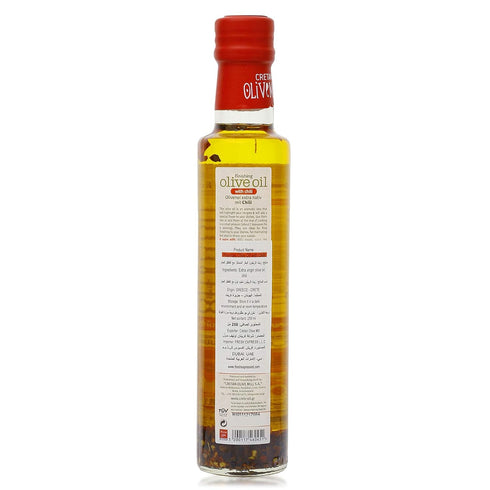 Chili-Infused Cretan Mill Finishing Olive Oil