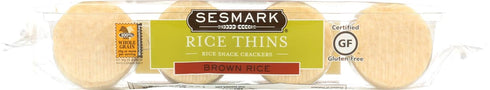 3.5 OZ Sesmark Rice Thin Gf Brown