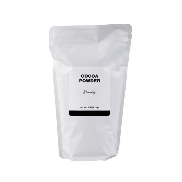 Minimalist Cocoa Powder, Dutch Process for Baking and Beverages, Packaged for Convenience