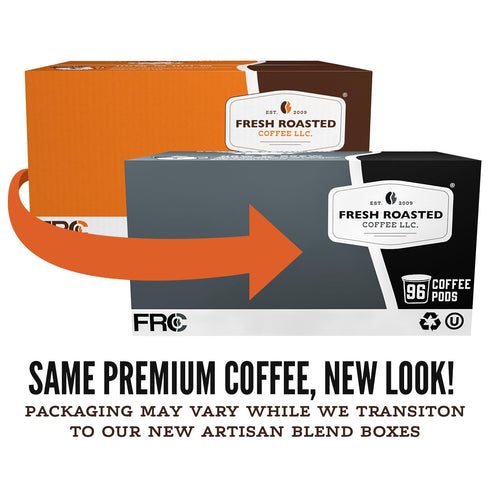 96 Pack 100% Fresh Roasted Coffee, Breakfast Blend Coffee Pods, Light Roast, CT Loose | Nutty, Rich & Clean | Arabica