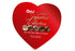Chocolate Truffle Heart Box (11 Pieces) Valentines Day Vegan, Allergy-Friendly, Kosher Dairy