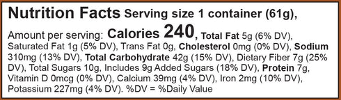 2.15 (Pack 8), Bob's Red Mill GF Oatmeal Cup, Maple & Brown Sugar, Ounce Cup of Gluten Free, Non-GMO, Whole Grain