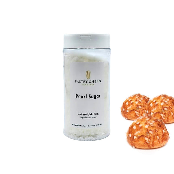 Pastry Chef's Boutique Belgian Pearl Sugar for Waffles Brioches and Choux Pastry
