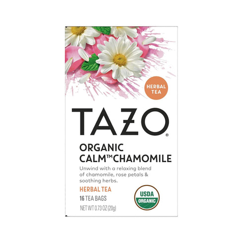 (1ea) Pack) TAZO Herbal Tea Tea Bags Mint, Chamomile, Organic Dream, Wild Sweet Orange (Unsweetened) & Passion (Variety