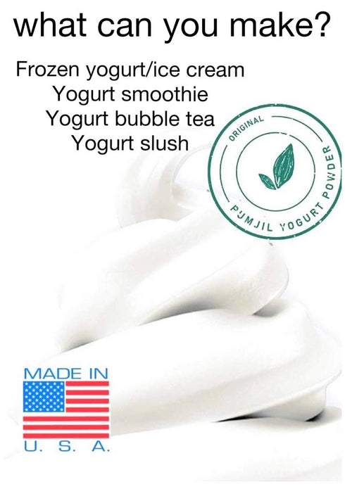 Frozen 55 146 Pumjil Ice Cream Mix, Probiotic Soft Serve Ice Cream Mix, Ideal for Yogurt and Smoothies, Servings Per