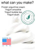 Frozen 55 146 Pumjil Ice Cream Mix, Probiotic Soft Serve Ice Cream Mix, Ideal for Yogurt and Smoothies, Servings Per