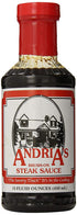 Andrias Andria's Brush On Steak Sauce, 15 Ounce Bottle (Pack of 3)