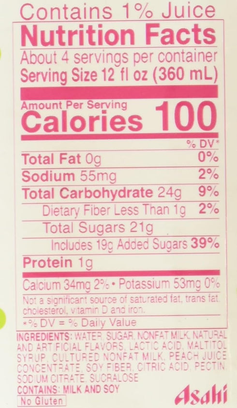 50.7 Calpico Soft Drink White Peach, fz
