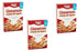 BFYSYO Pack of 3 - Great Value Cinnamon Crunchy Oat Squares Cereal, 18