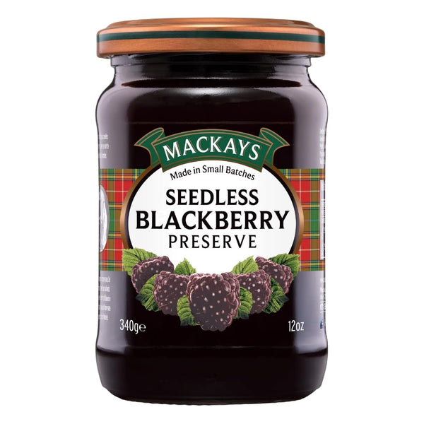 Mackays Seedless Blackberry Preserve, 12 Ounce