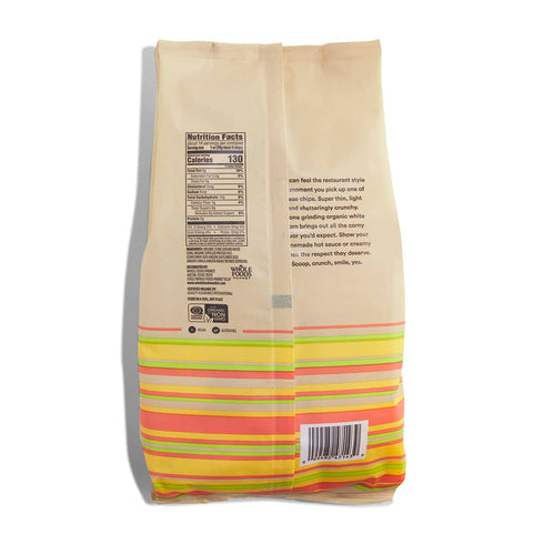 365 14 by Whole Foods Market, Organic Restaurant Style White Corn Tortilla Chips Unsalted, Ounce