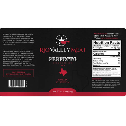 Old World Spices & Seasonings Rio Valley Meat Perfecto All Purpose Rub Award Winning 12.3 Oz Bottle OW91005