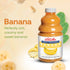 100% 46 oz Dr. Smoothie Crushed Banana No Added Sugar, Made with Real Fruits/Fruit Juice Vegan, No Artificial Colors