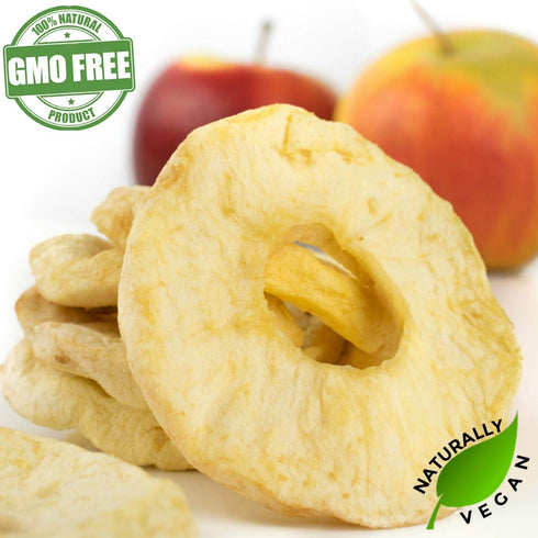 2 LBS. 14 Gerbs Dried New England Apple Slices - No Sugar Added, Unsulfured & Preservative Free - Top Allergy Free
