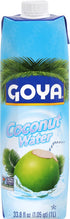 100% 33.79 (Pack 2) Goya Foods Pure Coconut Water, Ounce