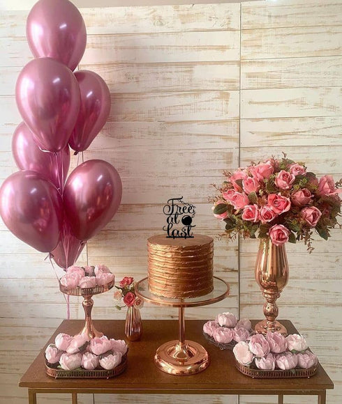 Free At Last Cake Topper - Divorce/Break-up Party Decoration - Finally Done Cake Topper for Bachelor Party