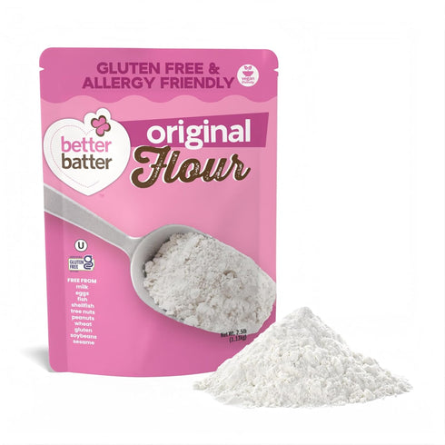 Better Batter Original Blend Multipurpose Gluten Free Flour 2.5lb Certified GFCO, Vegan,