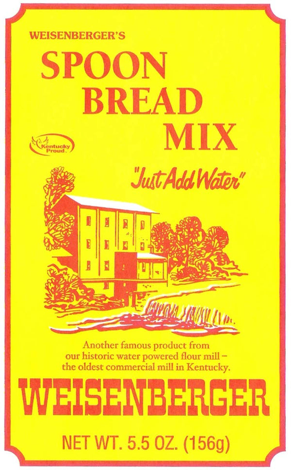 Weisenberger Spoon Bread Mix - Authentic, Old Fashioned, Southern Style Corn Bread