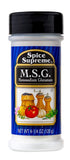 Spice Supreme M.S.G. Monosodium Glutamate, 4.25-oz Plastic Shaker