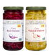 Jeff's Garden Pickled Onion Pack, Pickled Red Onion & Spicy Pickled Onion