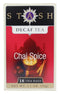 Decaffeinated Tea-Chai Spice Stash Tea 18 Bag