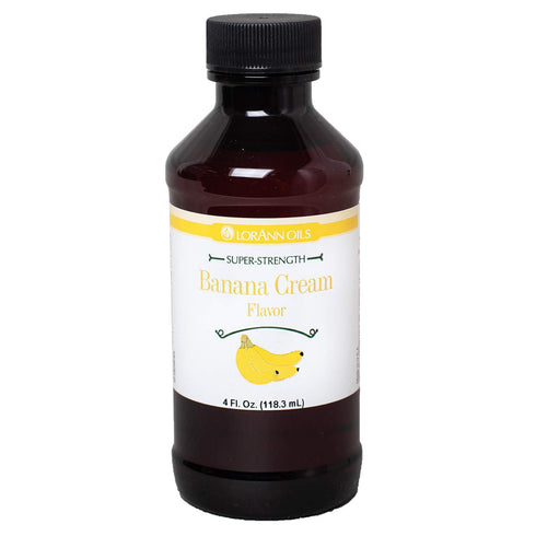 LorAnn Banana Cream SS Flavor, 4 Ounce Bottle
