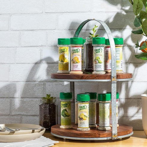 True Lemon Pepper, Orange Ginger & Lime Garlic Cilantro Spice Shaker Kit
