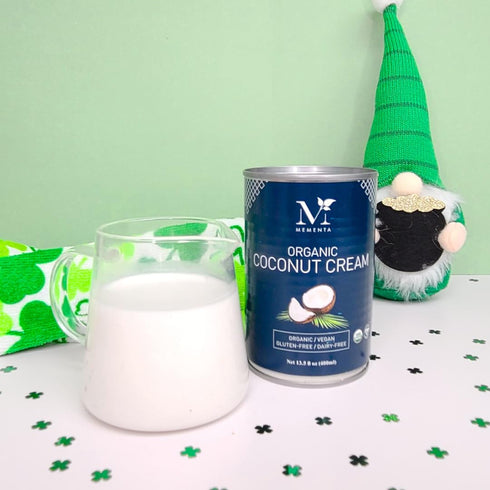 400 ml (Pack 3) 22 Mementa Inc Organic Coconut Cream Can of - Vegan, Plant-Based Percent Coconut Milk, Dairy