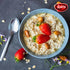 Generic (500g) Premium Raw Oats Whole Grain Rolled Oats for Porridge and Baking Traditional Uncooked Oat Flakes
