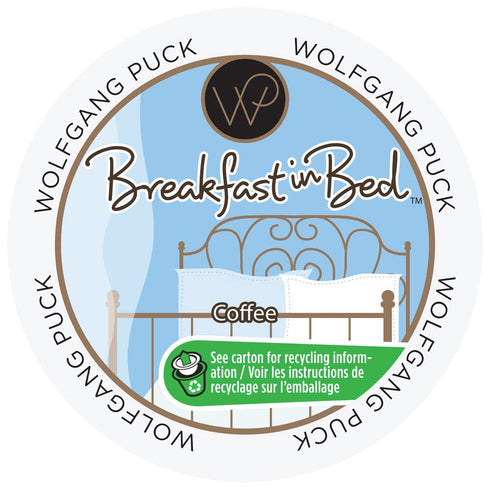 Wolfgang Puck Breakfast in Bed Coffee Single Serve Cups for Keurig, 48