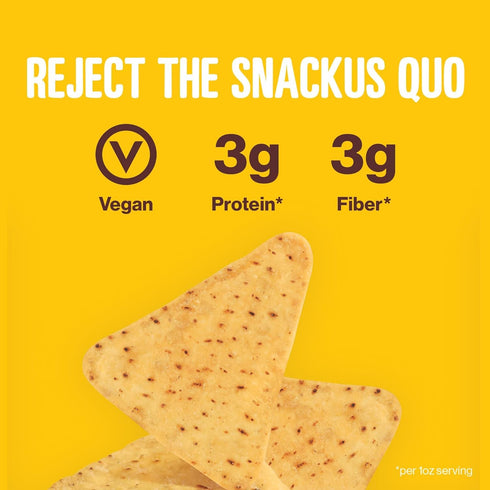 7oz 3g 3g (Pack 2) HIPPEAS Chickpea Tortilla Chips, Rockin' Ranch Gluten Free Snacks, Dairy Free, Vegan, Bag, Protein